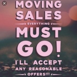 I'm moving! Final days before it gets donated!